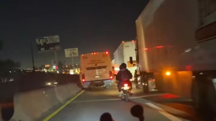 Tráfico atora hasta por dos horas a automovilistas en la carretera a Laredo: Esto sabemos