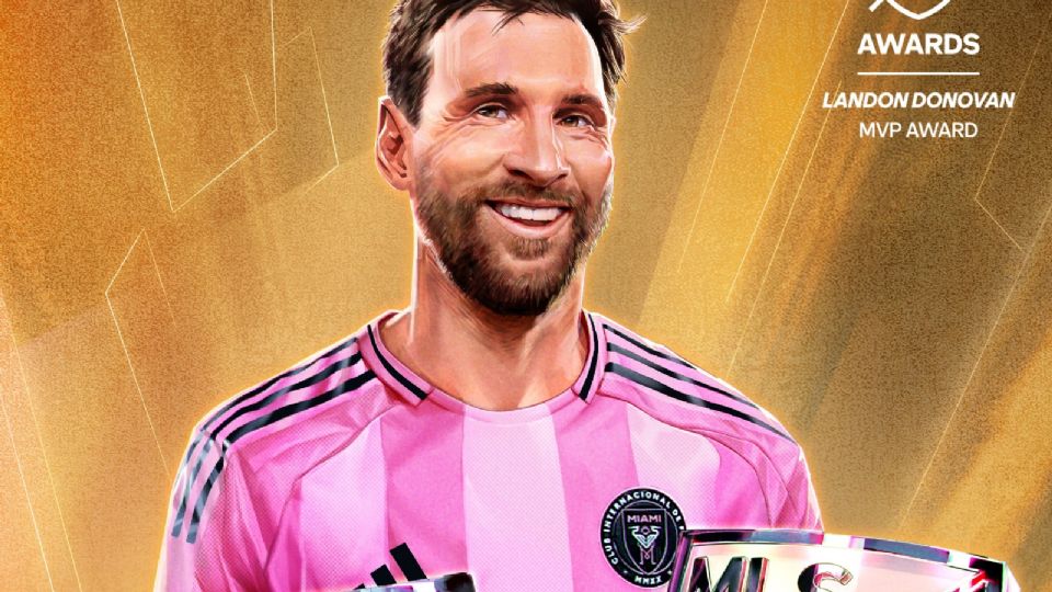 Lionel Messi gana su segundo MVP de la MLS consecutivo