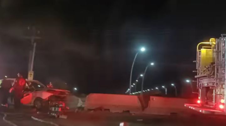 Muere un conductor tras percance vial en la carretera a Nuevo Laredo