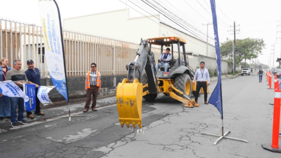 Trabajos de rehabilitación en San Nicolás.