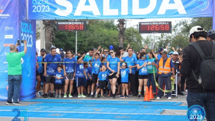 Décima edición de la "Carrera Azul Arena" para apoyar a niños con autismo