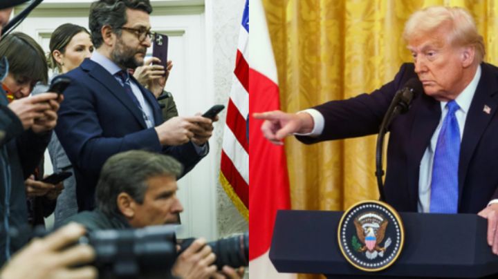 AP es vetada por Trump de la Casa Blanca al no usar el nombre 'Golfo de América'