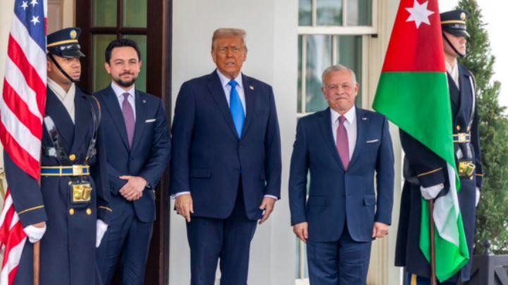 El rey de Jordania intenta calmar a Donald Trump: recibirá 2 mil niños de Gaza