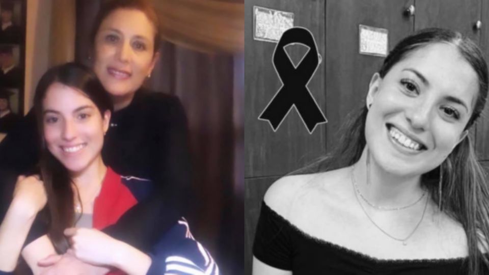 Ana Laura Bahena García y su hija Ana Carolina.