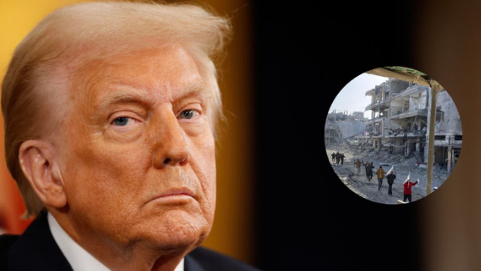 El presidente de EU, Donald Trump, reiteró que el alto el fuego en Gaza podría cancelarse si Hamás no libera a todos los rehenes que aún mantiene retenidos antes del mediodía del sábado.
