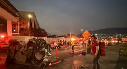 Camión provoca choque múltiple; deja 1 muerto y 5 lesionados