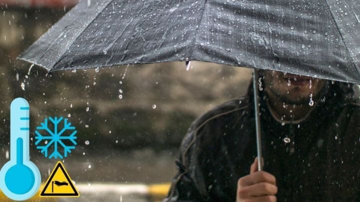 Pronostican lluvia, fuerte viento y hasta 8°C para mañana en NL