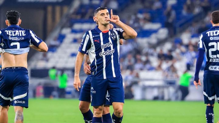 Germán Berterame alcanza el Top 15 de goleadores de Rayados