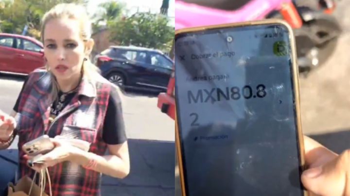 Mujer se niega a pagar la tarifa completa a chofer de Uber en Puebla; le apodan 'Lady 10 pesos'