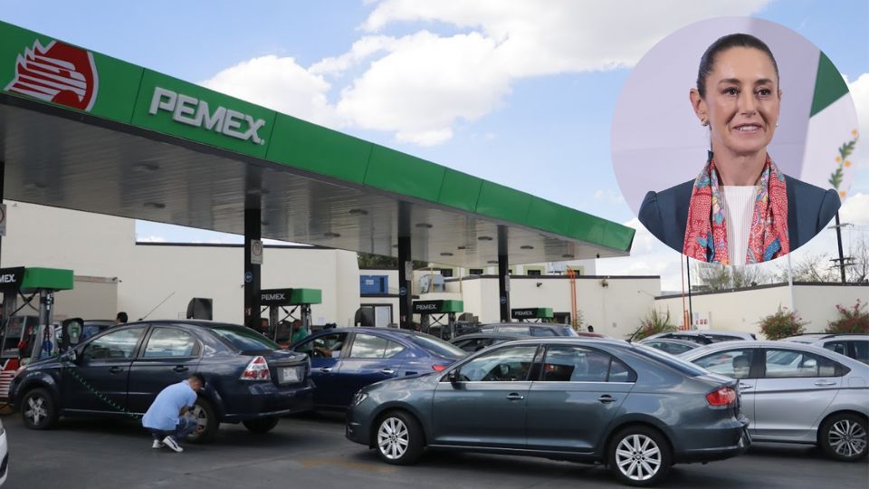 Claudia Sheinbaum espera que litro de gasolina se detenga en 24 pesos