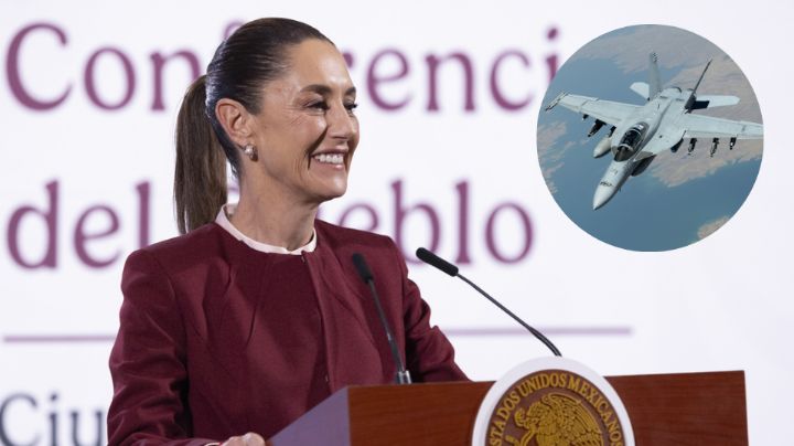 No nos alarma: Sheinbaum sobre presencia de aeronaves de EU en frontera con México