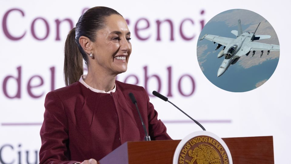 Claudia Sheinbaum asegura que avistamiento de aeronaves estadounidenses en México no es motivo de alarma