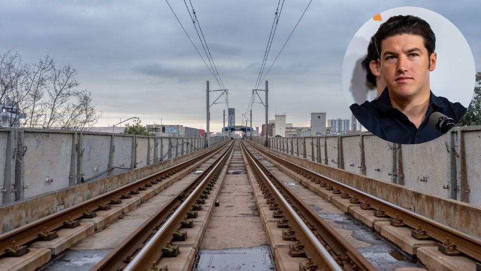 Samuel García también dio detalles sobre el tren de pasajeros CDMX-Nuevo Laredo, que pasará por Monterrey | Facebook / Samuel García