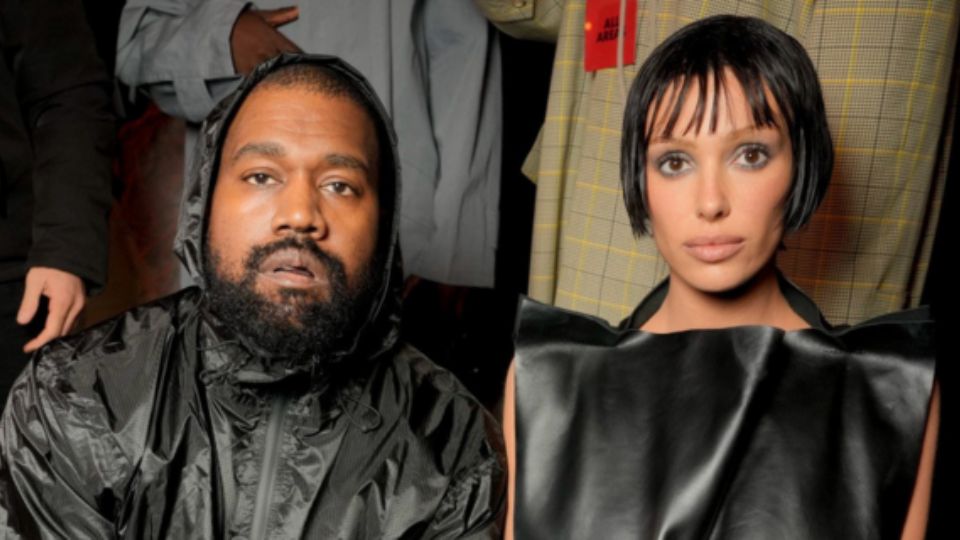 Kanye West y Bianca Censori.