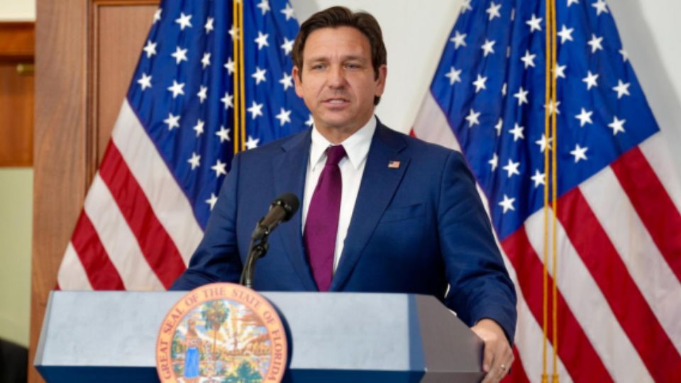 Ron DeSantis, gobernador de Florida.