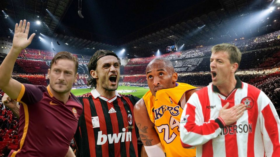 Totti, Maldini, Bryant y Le Tissier: Leyendas que marcaron la historia del fútbol con su lealtad.