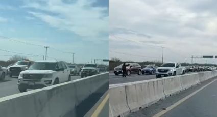 Se registran filas de 3 horas en el Puente Anzaldúas de Reynosa