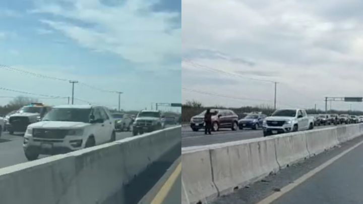 Se registran filas de 3 horas en el Puente Anzaldúas de Reynosa