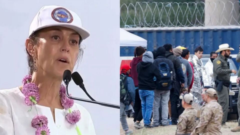 La presidenta de México, Claudia Sheinbaum recordó una de las frases del papa Francisco para responder a las presiones migratorias del presidente de Estados Unidos, Donald Trump.