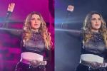 Video: Alicia Villarreal lanza señal de auxilio al terminar su concierto en Michoacán
