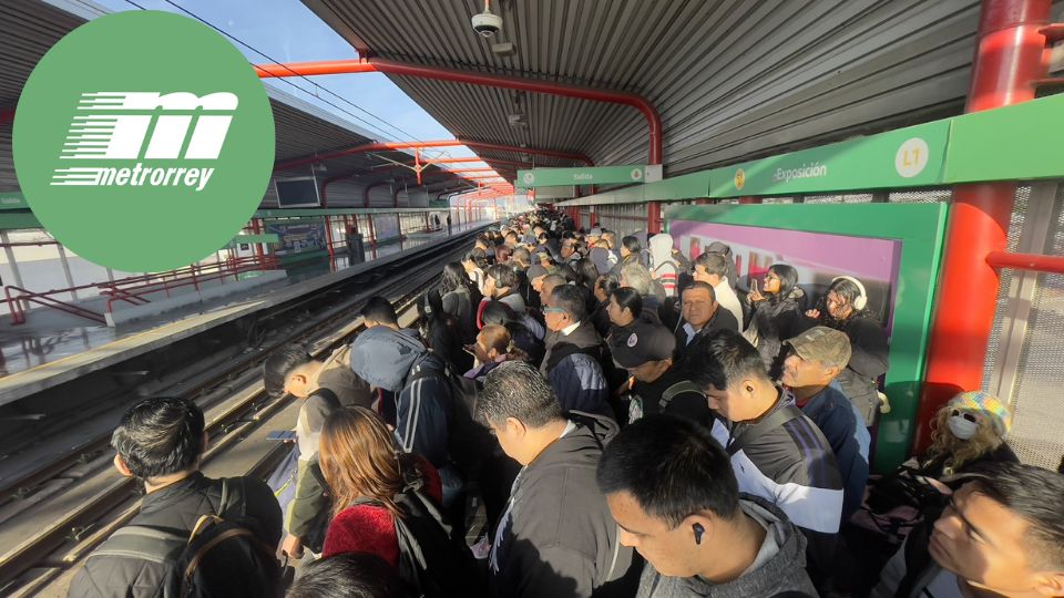 Retrasos en Metrorrey entorpecen movilidad | X / @GAD_LQ