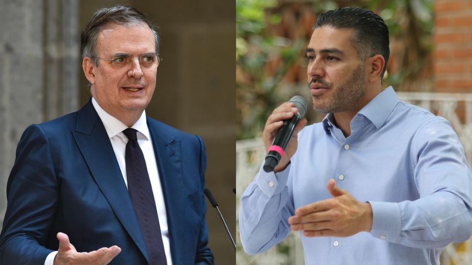 Marcelo Ebrard, secretario de Economía, y Omar García Harfuch, secretario de Seguridad | X / @SE_mx
| @OHarfuch