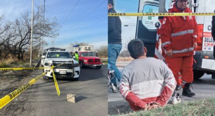 Sospechosos atacan con bombas molotov a policías de Escobedo