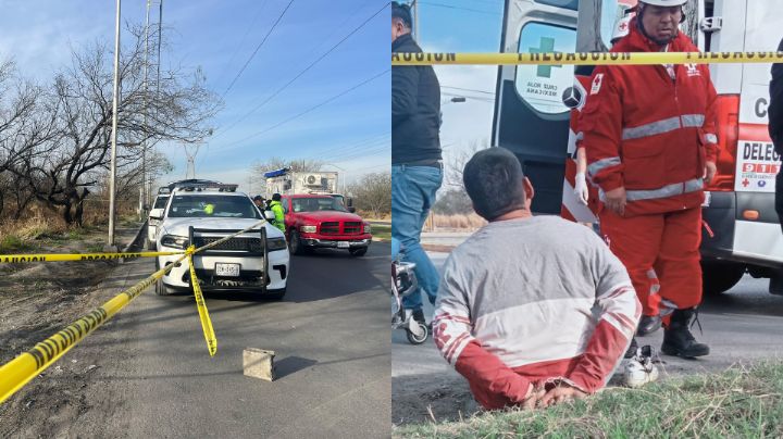 Sospechosos atacan con bombas molotov a policías de Escobedo
