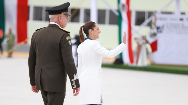 Claudia Sheinbaum celebra el Día del Ejército tras su visita en NL