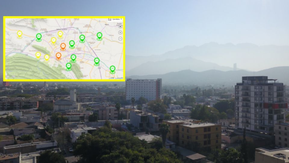 Calidad del aire en Monterrey.