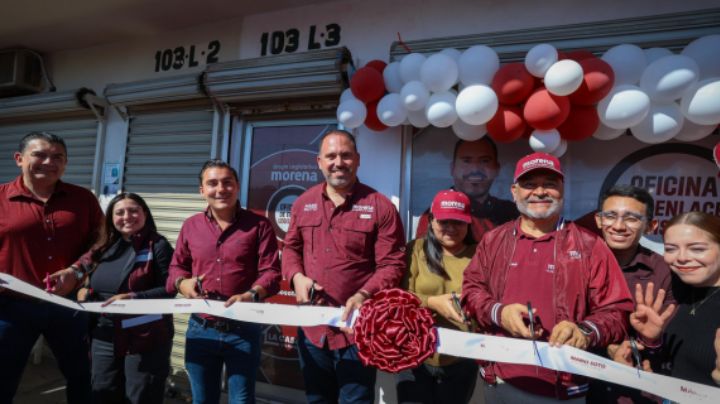 Inauguran nueva oficina ciudadana de Morena en García, NL