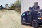 Explota mina terrestre a policías de Fuerza Civil que iban en una Black Mamba, en Doctor Coss