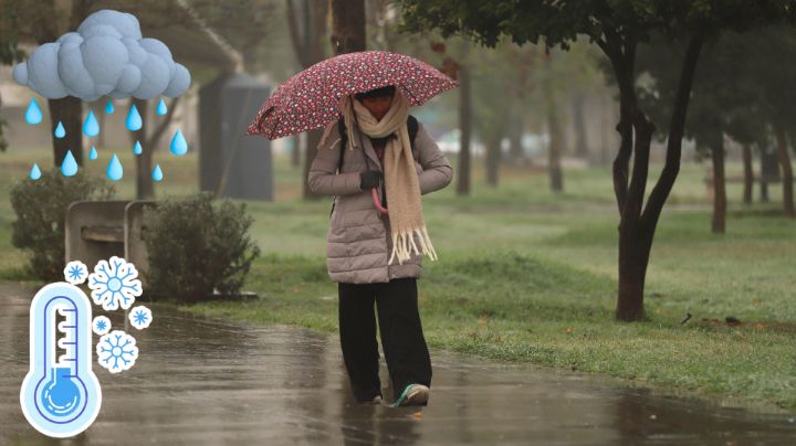 Pronostican lluvia y frío para mañana en NL ¡Mínima de 3°C!