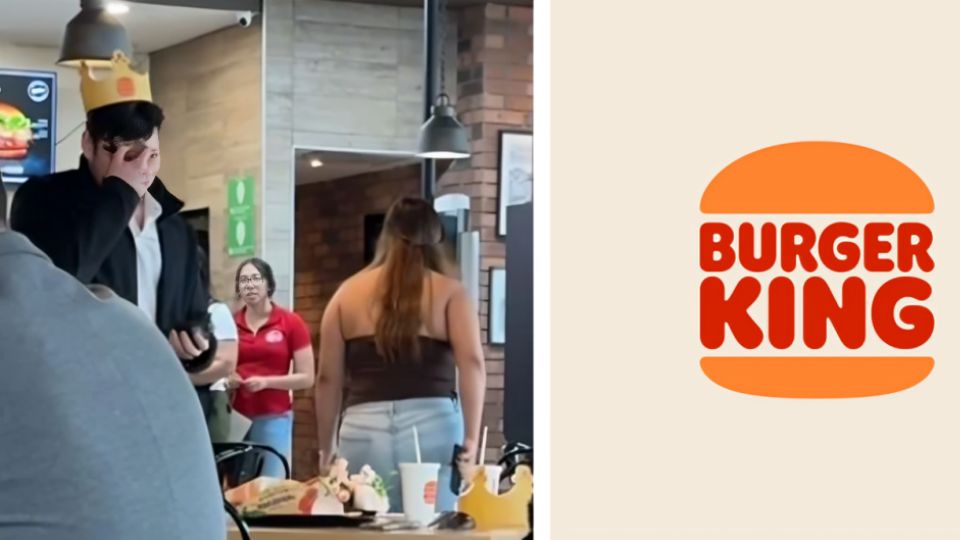 Burger King encontró al joven que fue rechazado por su novia en Monterrey