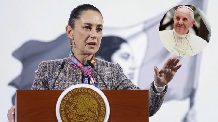Sheinbaum llama 'progresista' al papa por nombrar a una mujer "gobernadora" del Vaticano