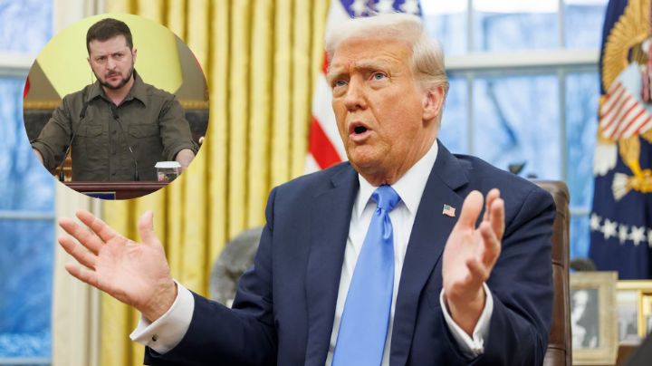 Trump asegura estar cansado de cómo Zelenski está gestionando la guerra