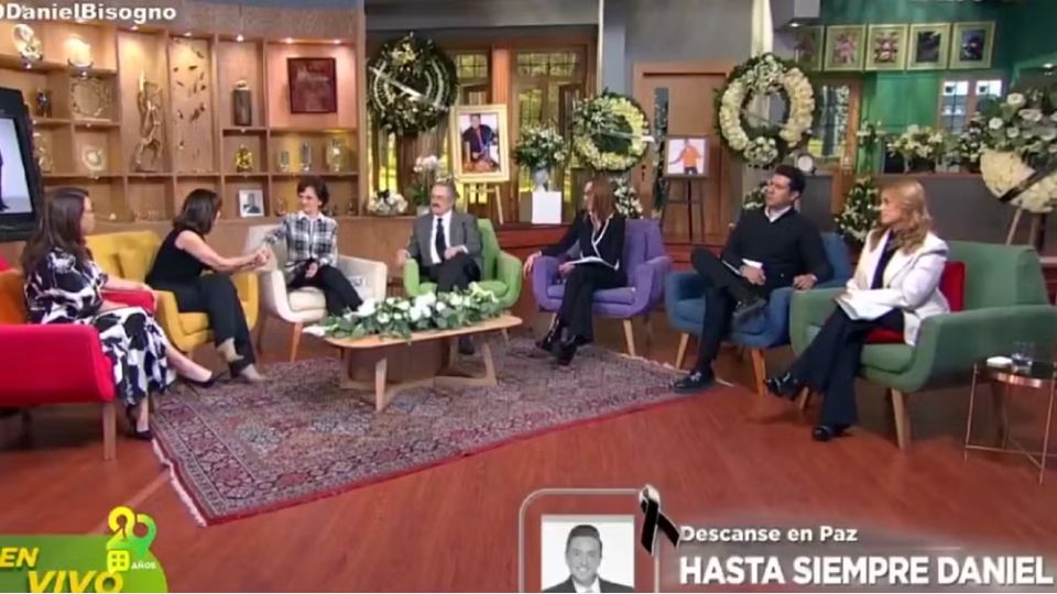 Programa Ventaneando se despide de Daniel Bisogno.