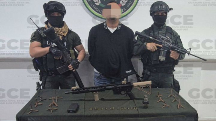 Atrapan a ‘El Alacrán’ en la periferia de Cd. Valles, SLP