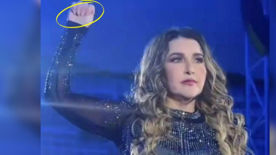 Durante un concierto en Michoacán, Villarreal hizo una señal de auxilio con la mano, gesto reconocido a nivel internacional como una petición de ayuda en casos de violencia.