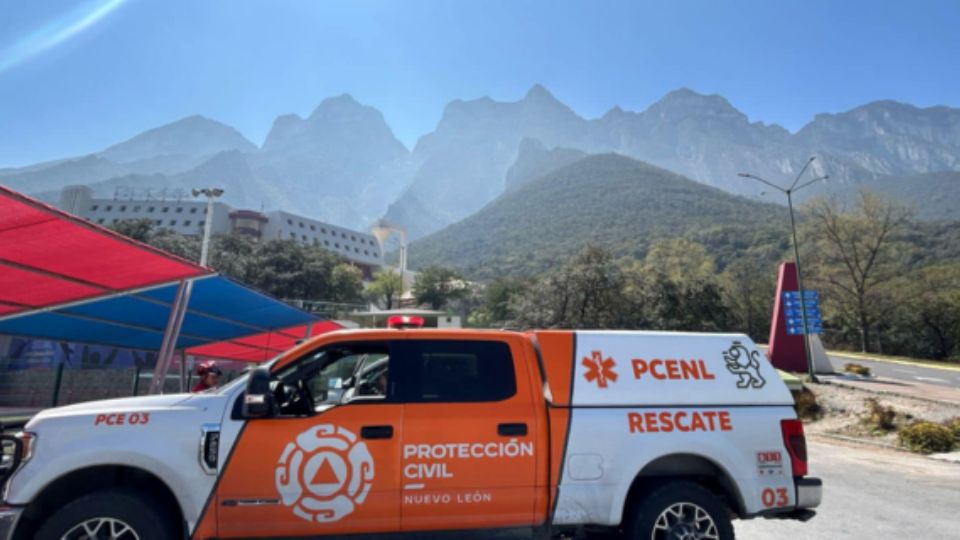 Preparativos para rescate en el Cerro de las Mitras.