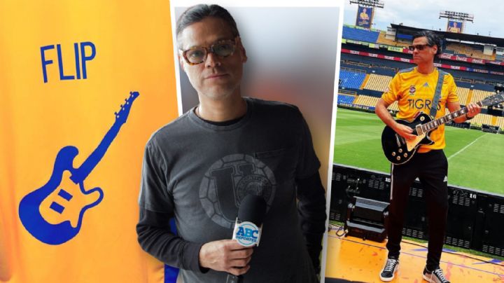 Flip Tamez y su pasión por Tigres: “Mi guitarra suena a Tigres”