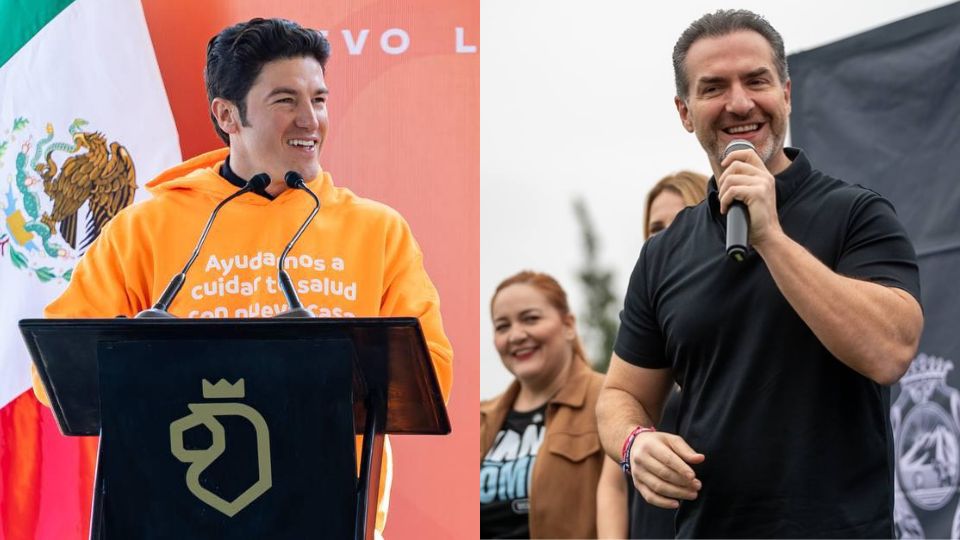 Samuel García (izq.) y Adrián de la Garza | Facebook / Samuel García | Adrián de la Garza