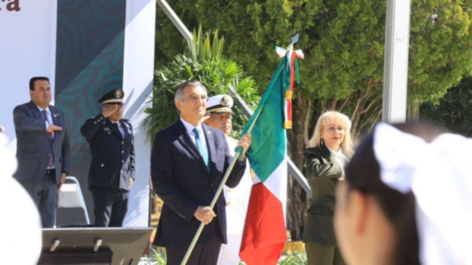 El acto cívico se realizó de manera simultánea en diversas entidades del país, en coordinación con el Gobierno de México.