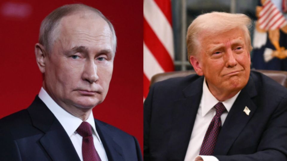 Vladímir Putin y Donald Trump.