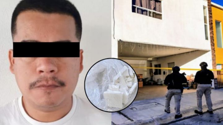 Arrestan a un hombre y aseguran droga tras cateo en Escobedo