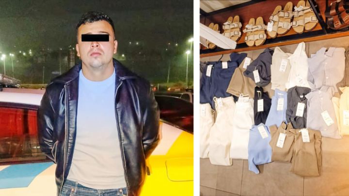Cae joven de la CDMX; pretendía robar 25 mil pesos en ropa de tienda Zara en Monterrey