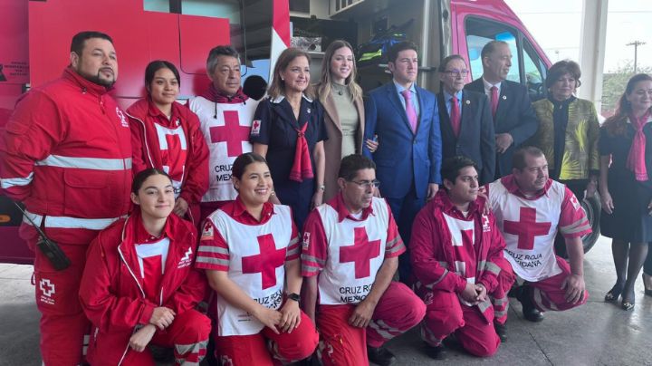 Samuel García anuncia aumento a presupuesto de Cruz Roja NL en su 115 aniversario
