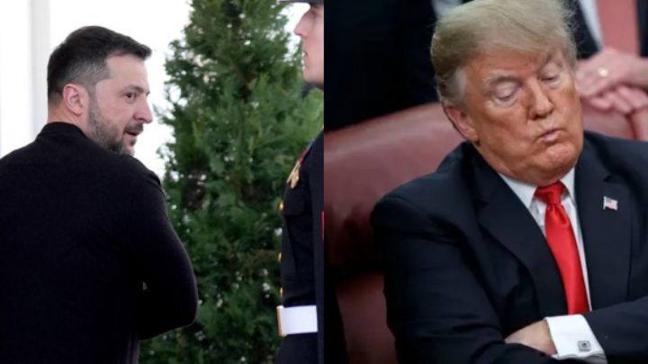 Donald Trump pide a Zelenski hablar de paz sin atacar a Putin