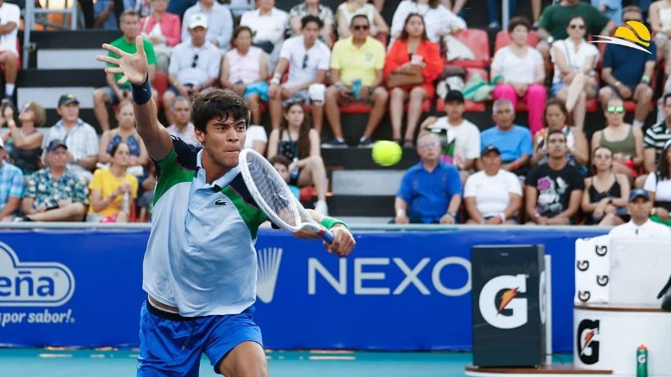 Rodrigo Pacheco fue eliminado del Abierto Mexicano de Tenis