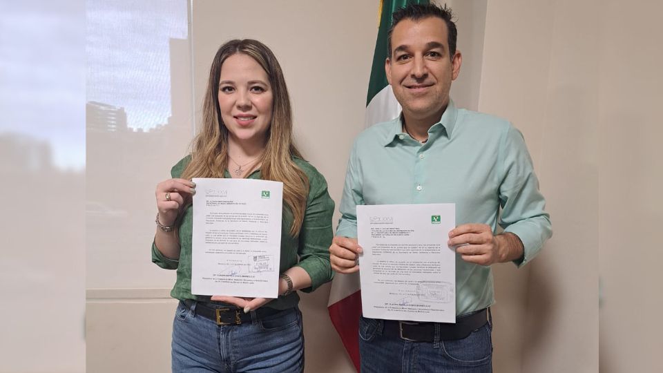 Entrega PVEM propuesta de Agenda para Comisión Ambiental Metropolitana.